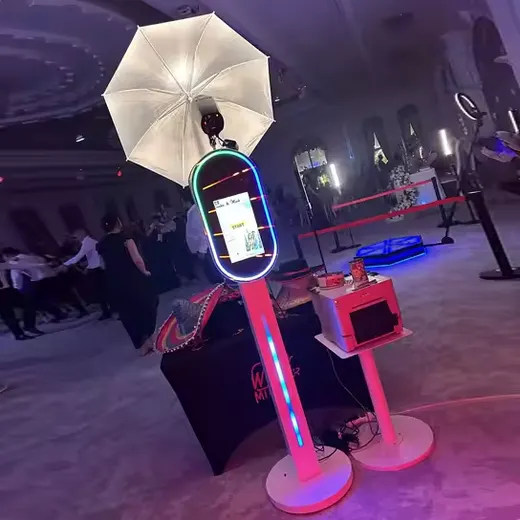 Full Length Magic Mirror Photo Booth with Touch Screen Display thumbnail 6