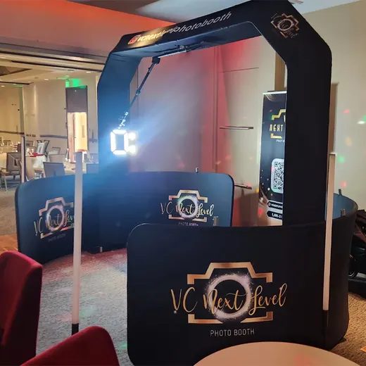 Advanced 360 Degree Photobooth With Machine Video Camera Enclosure Backdrop and Overhead 360 Photo Booth thumbnail 3