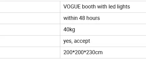 High Quality Mini Magazine Photo Booth Box With Panel Easy Install for Small Space Event Photography Black thumbnail 2