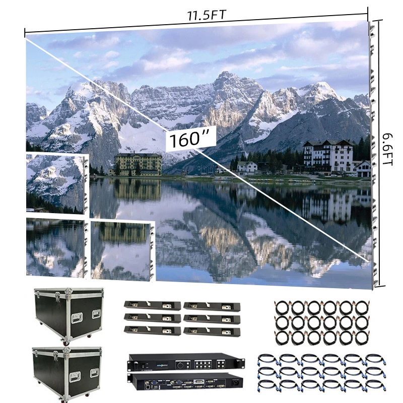 led screen cost per square foot factory-direct led display factory quote image 4